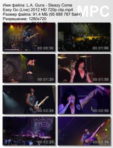 L.A. Guns - Sleazy Come Easy Go (Live) [2012]