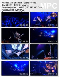 Shaman - Eagle Fly Fre (Live) [2009]